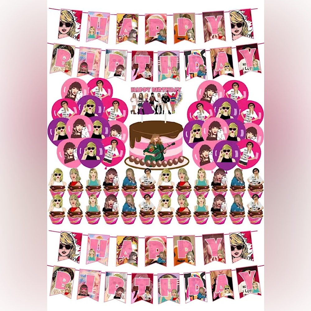 TAYLOR SWIFT PARTY SET